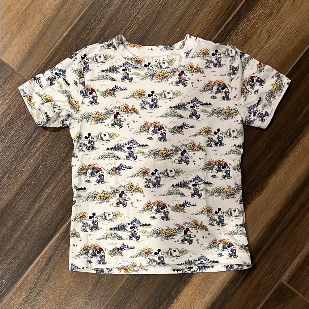 Kids Graphic Print T-Shirt Mickey